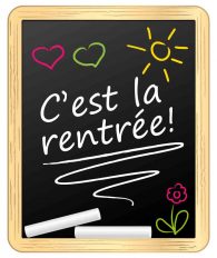 c'est la rentrée !